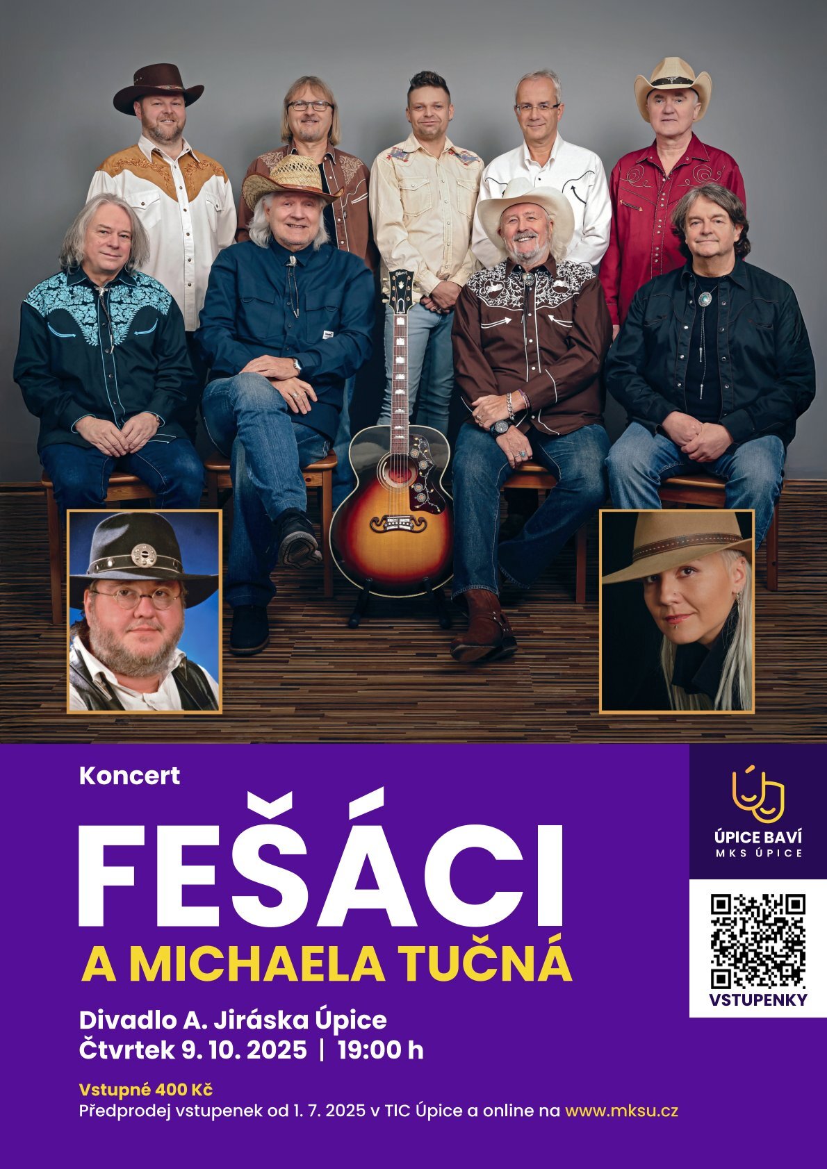Poster: FEŠÁCI A MICHAELA TUČNÁ