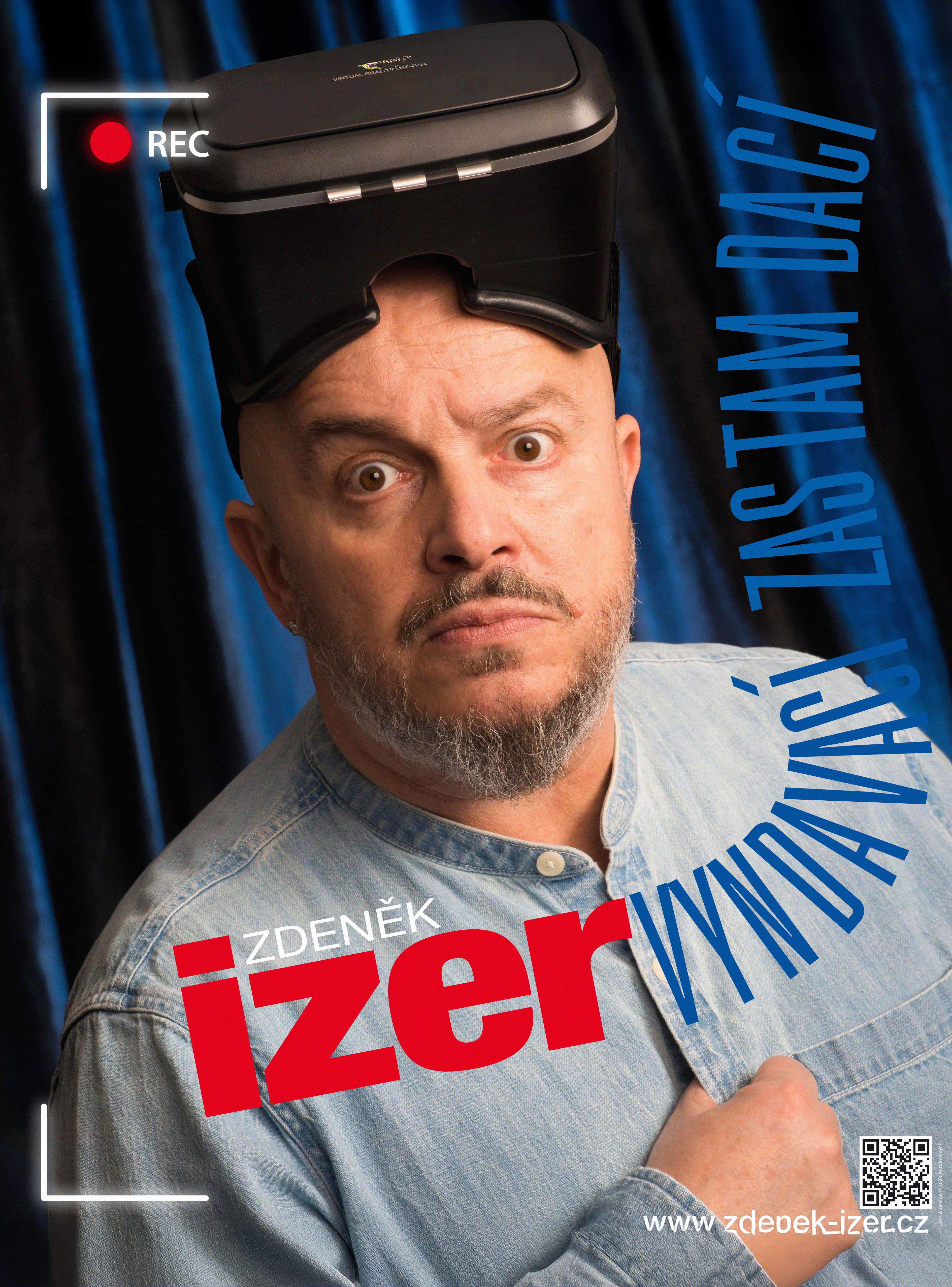 Poster: ZDENĚK IZER: VYNDAVACÍ ZAS TAM DACÍ