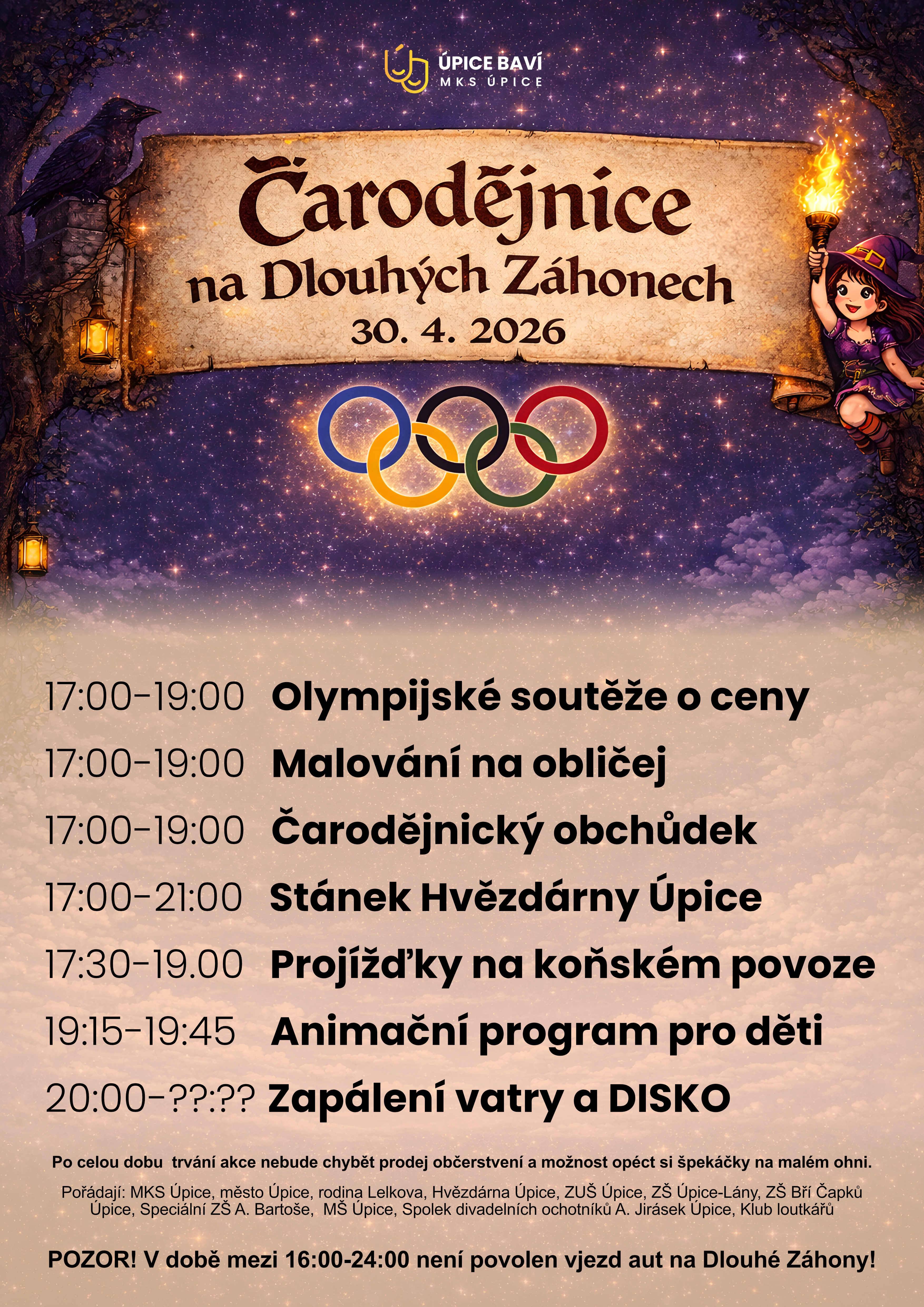 Poster: ČARODĚJNICE 2026